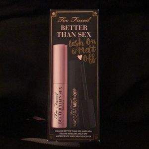 TOO FACED, Lash on & Melt off Brand new!
